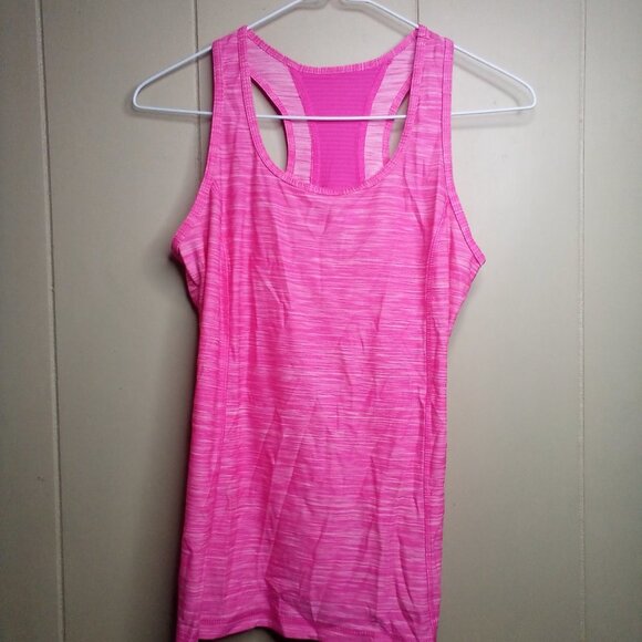 Danskin Now Tank Top S Fitted Racer Back Workout Athletic Pink - Picture 13 of 14